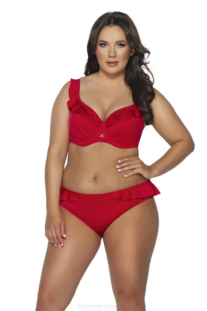 Strój kąpielowy góra biustonosz soft SK 181 miękki czerwony