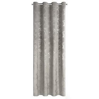 Zasłona gotowa na przelotkach RAJA 140x250 Eurofirany stalowy