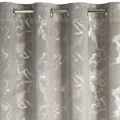 Zasłona gotowa na przelotkach RAJA 140x250 Eurofirany stalowy