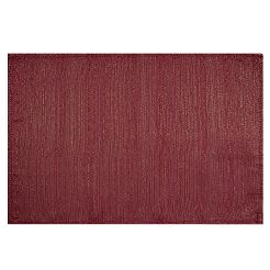 Obrus dekoracyjny GLAMO 140x300 Eurofirany bordowy ze złotym połyskiem