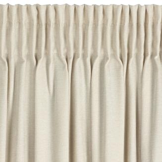 Zasłona gotowa na taśmie VANI 140x270 Eurofirany beżowy