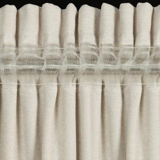 Zasłona gotowa na taśmie VANI 140x270 Eurofirany beżowy