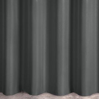 Zasłona gotowa na przelotkach RITA 140x250 Eurofirany grafitowy