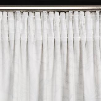 Zasłona gotowa na taśmie SABA 140x270 Eurofirany biały