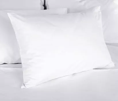 Poszewka hotelowa standard 70x80 noris biała zapinana na zamek