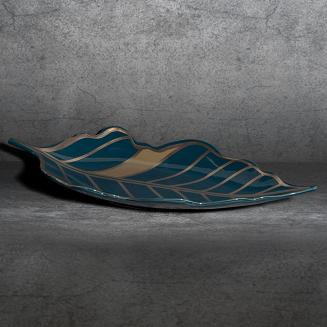 Patera dekoracyjna LILI3 Eurofirany turkusowy