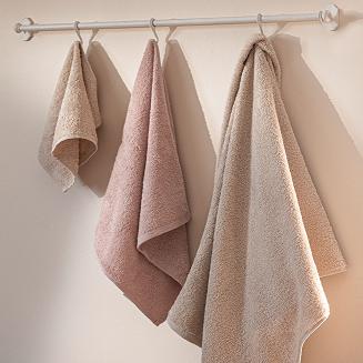 Ręcznik bawełniany gładki HARRY 70x140 jasnobeżowy