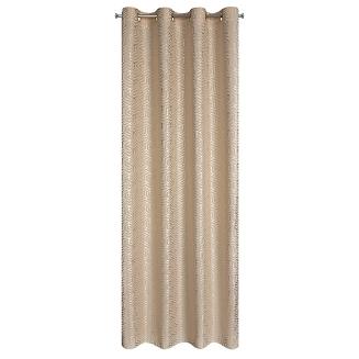 Zasłona gotowa na przelotkach SEMI 140x250 Eurofirany beżowy