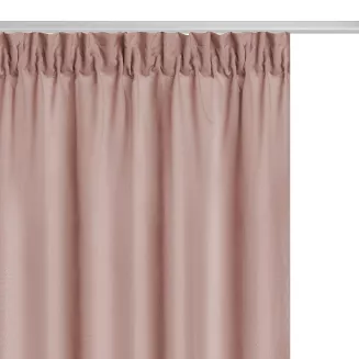 Pudrowa Zasłona Gotowa Do Salonu Na Taśmie 140x270 VIVA