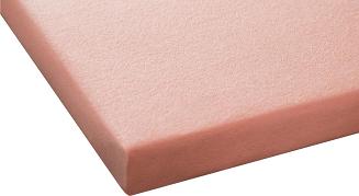 Prześcieradło frotte z gumką 65x120 jasny łososiowy GRUBE na białym tle