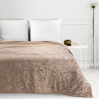 Koc narzuta GLAMO 200x150 Design91 beżowy