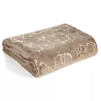 Koc narzuta GLAMO 200x150 Design91 beżowy