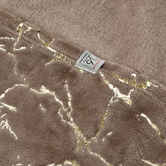 Koc narzuta GLAMO 200x150 Design91 beżowy