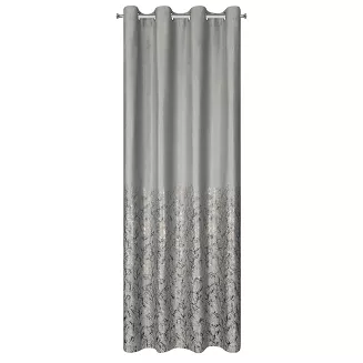 Zasłona gotowa na przelotkach TORI 140x250 Eurofirany srebrny