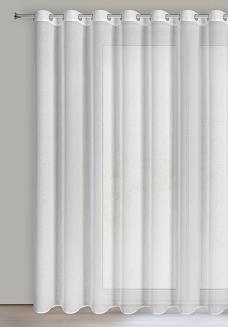 Firana gotowa na przelotkach TULSA Eurofirany biały