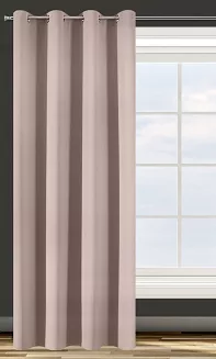 Zasłona gotowa na przelotkach PARISA 140x250 Design91 pudrowy