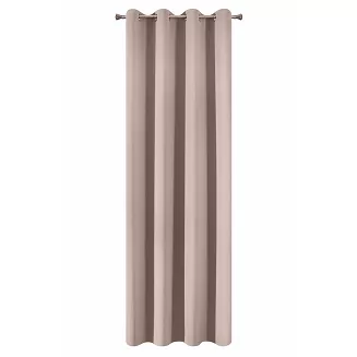 Zasłona gotowa na przelotkach PARISA 140x250 Design91 pudrowy