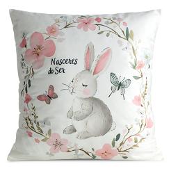 Poszewka dekoracyjna WIOSNA 45x45 Eurofirany biały