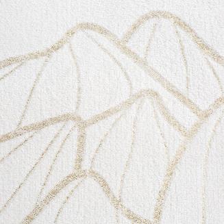 Koc narzuta LOTOS 150x200 Eurofirany biały/złoty