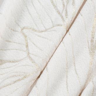 Koc narzuta LOTOS 150x200 Eurofirany biały/złoty