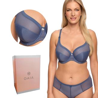 Biustonosz Semi-Soft Sonia 1058 półusztywniany jeans