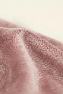 Prześcieradło polarowe z gumką MIŚ Fluffy 180x200 mikrofibra różowe