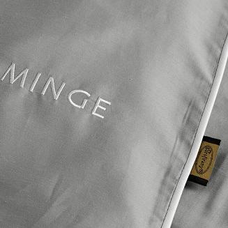 Pościel satynowa EVA 160x200 Eva Minge Eurofirany szary