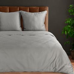Pościel satynowa EVA 160x200 Eva Minge Eurofirany szary