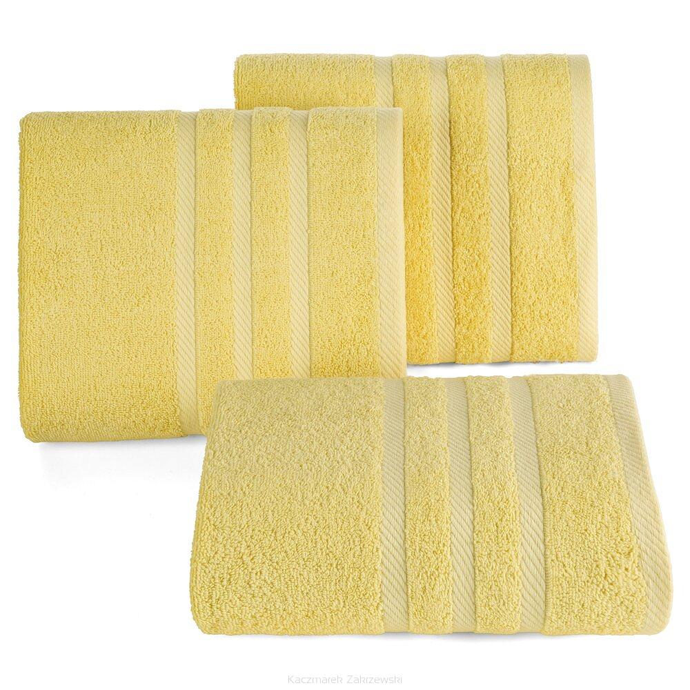 Ręcznik bawełniany MILO 100x150 Eurofirany żółty