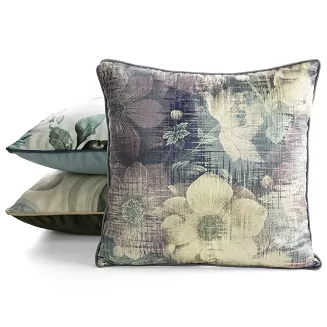 Poszewka dekoracyjna VELVET 45x45 Eurofirany fioletowy