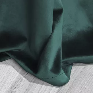 Ciemny Turkus Zasłona Welurowa Z Kryształkami Na Taśmie 140x270 Shiny