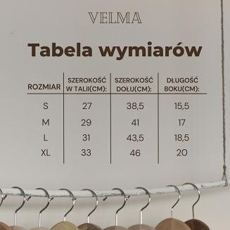Figi damskie z wysokim stanem Velma Eldar transparentne wstawki białe