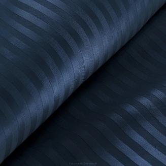 Poszewka dekoracyjna VERA 40x40 Eurofirany granatowa w prążki