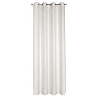 Zasłona gotowa na przelotkach ALETA 135x250 Eurofirany jasnobeżowy