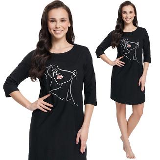 Koszula damska LUNA kod 71 czarna