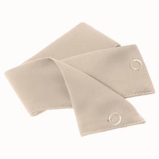 Szarfa do zasłony Hold 8x140 welurowa beżowa