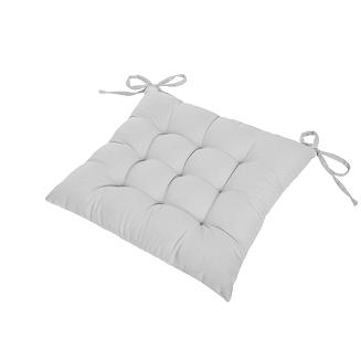 Poduszka siedzisko na krzesło GAIA 40x40 ogrodowa szara