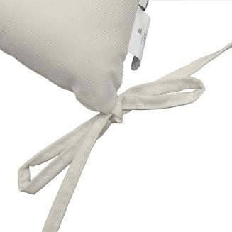 Poduszka siedzisko na krzesło GAIA 40x40 ogrodowa szara