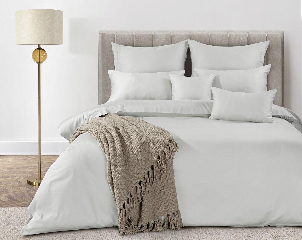 Pościel satynowa ELEGANT1A 160x200 Eva Minge Eurofirany biały