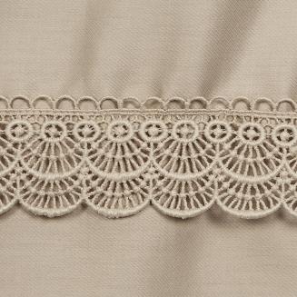 Pościel satynowa 160x200 Eurofirany beżowy