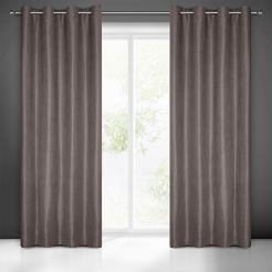 Zasłona gotowa na przelotkach ADA 140x250 Eurofirany grafitowy