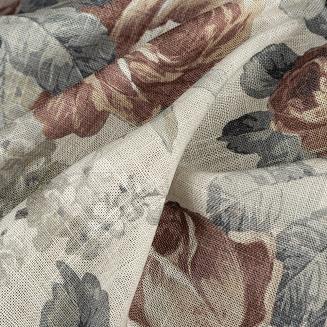 Zasłona gotowa na przelotkach GABI 140x250 Eurofirany naturalny