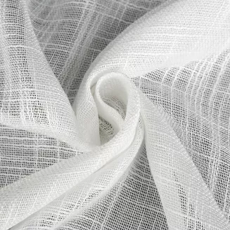 Zasłona gotowa na taśmie LIREN 140x270 Eurofirany biały