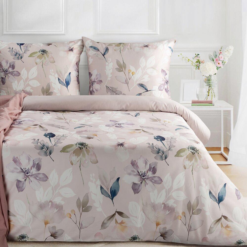 Pościel satynowa PREMIUM33 220x200 Eurofirany jasnoróżowy