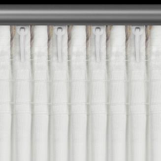 Zasłona gotowa na taśmie LISA 140x270 Eurofirany biały