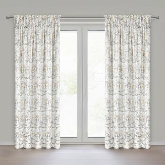 Zasłona gotowa na taśmie LISA 140x270 Eurofirany biały