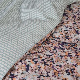 Pościel satynowa 160x200 Eurofirany miętowy