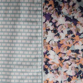 Pościel satynowa 160x200 Eurofirany miętowy