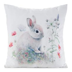 Poszewka dekoracyjna WIOSNA 45x45 Eurofirany biały