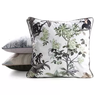 Poszewka dekoracyjna VELVET 45x45 Eurofirany biały